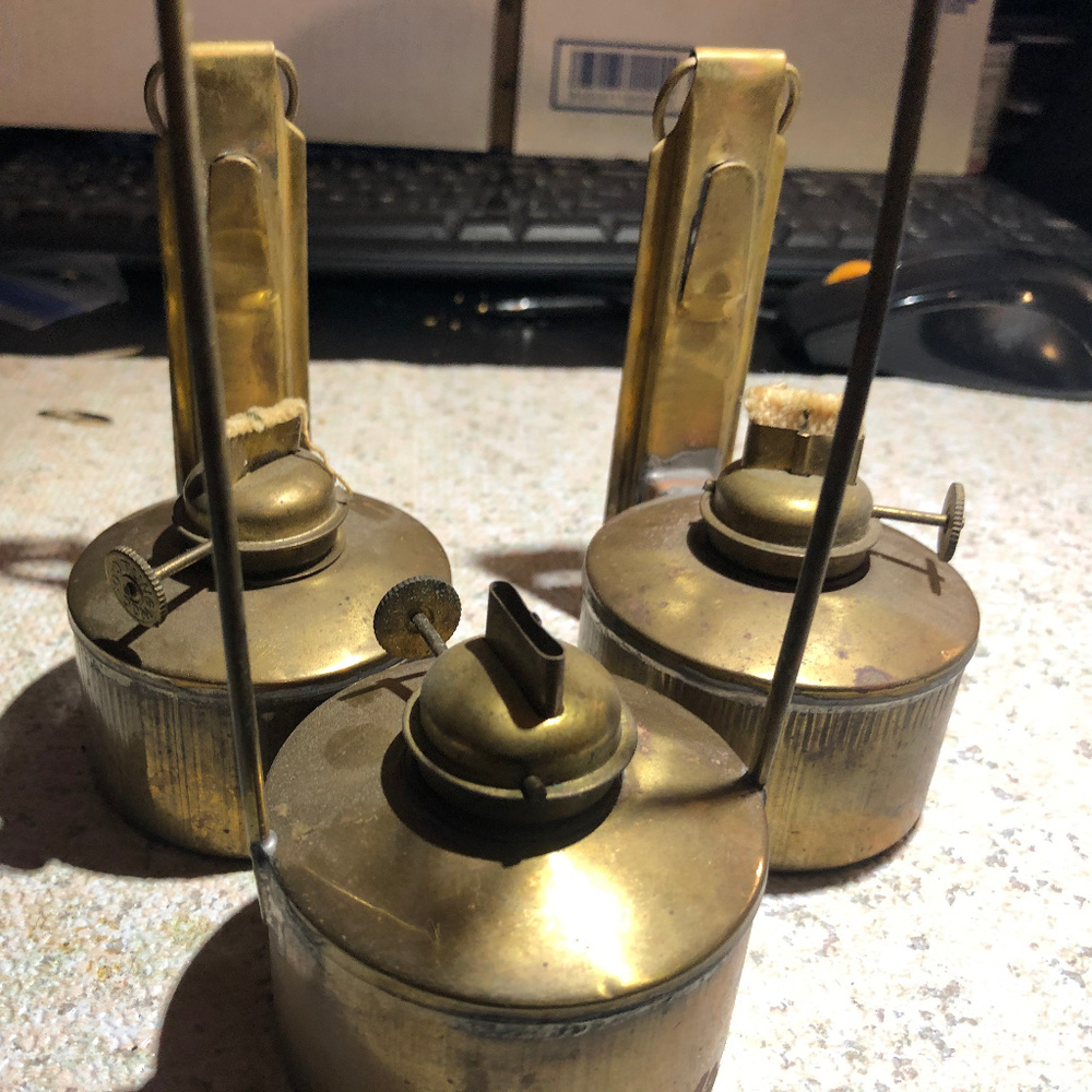 Brass Lamps Set of 3 bundles to sell